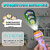 6 slides 48 patterns Projector Torch Slide Flashlight Projector torch for kids(Green)