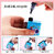 Teaching Stamps for Kids, Roller Design Digital Math Stamps Practice Tools Division Teaching Stamp(Standard, Black)