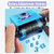 Teaching Stamps for Kids, Roller Design Digital Math Stamps Practice Tools Division Teaching Stamp(Standard, Black)
