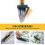 Bathroom cleaner brush Floor Cleaning Brush Scrubber Cleaner Tiles Cleaner Brush Microfibre Wet and Dry Brush(Multicolor)
