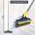 Bathroom cleaner brush Floor Cleaning Brush Scrubber Cleaner Tiles Cleaner Brush Microfibre Wet and Dry Brush(Multicolor)