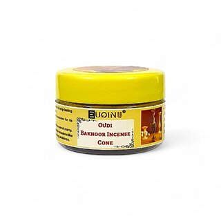 EUQINU Long Lasting Oudi Incense Relax Refresh, Perfect for Home Meditation Cone - 25g EUQINU Long Lasting Oudi Incense Relax Refresh, Perfect for Home Meditation Cone - 25g