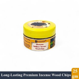 EUQINU Shamama Bakhoor Incense Wood Chips For Rich, Soothing Scent, Calm, Relaxing Atmosphere - (Pack Of 1) 25g EUQINU Shamama Bakhoor Incense Wood Chips For Rich, Soothing Scent, Calm, Relaxing Atmosphere - (Pack Of 1) 25g