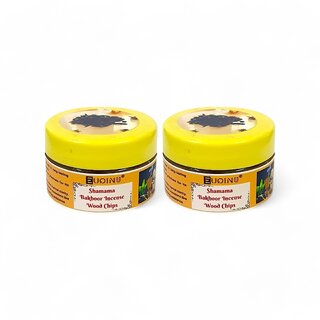 EUQINU Shamama Bakhoor Incense Wood Chips For Rich, Soothing Scent, Calm, Relaxing Atmosphere - (Pack Of 2) 25g EUQINU Shamama Bakhoor Incense Wood Chips For Rich, Soothing Scent, Calm, Relaxing Atmosphere - (Pack Of 2) 25g