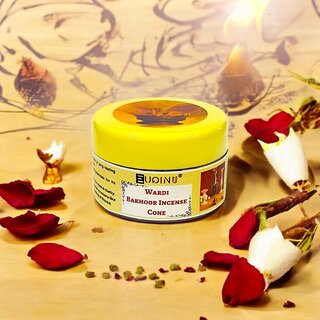 EUQINU Wardi Premium Incense Cone Long-Lasting Luxurious - 25gm EUQINU Wardi Premium Incense Cone Long-Lasting Luxurious - 25gm