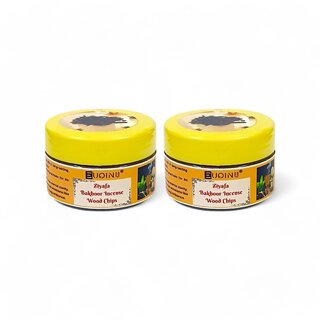 EUQINU Ziyafa Bakhoor Incense Wood Chips For Rich, Soothing Scent, Calm, Relaxing Atmosphere - (Pack Of 2) 25g EUQINU Ziyafa Bakhoor Incense Wood Chips For Rich, Soothing Scent, Calm, Relaxing Atmosphere - (Pack Of 2) 25g