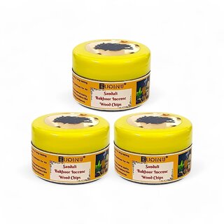 EUQINU Sandali Bakhoor Incense Wood Chips For Rich, Soothing Scent, Calm, Relaxing Atmosphere - (Pack Of 3) 25g EUQINU Sandali Bakhoor Incense Wood Chips For Rich, Soothing Scent, Calm, Relaxing Atmosphere - (Pack Of 3) 25g