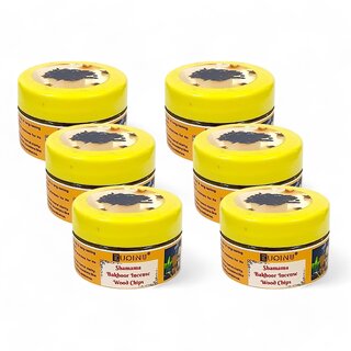 EUQINU Shamama Bakhoor Long Lasting Aroma Incense Wood Chips - 25g (Pack Of 6) EUQINU Shamama Bakhoor Long Lasting Aroma Incense Wood Chips - 25g (Pack Of 6)