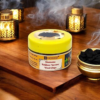 EUQINU Shamama Premium Incense Wood Chips Long-Lasting Luxurious - 25gm EUQINU Shamama Premium Incense Wood Chips Long-Lasting Luxurious - 25gm