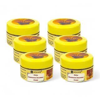 EUQINU Oudi Bakhoor Long Lasting Aroma Incense Cone - 25g (Pack Of 6) EUQINU Oudi Bakhoor Long Lasting Aroma Incense Cone - 25g (Pack Of 6)