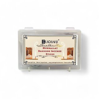 EUQINU Mukhallat Bakhoor Long Lasting Aroma Incense Sticks - 48g EUQINU Mukhallat Bakhoor Long Lasting Aroma Incense Sticks - 48g