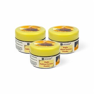 EUQINU Majlis Bakhoor Long Lasting Aroma Incense Powder - 25g (Pack Of 3) EUQINU Majlis Bakhoor Long Lasting Aroma Incense Powder - 25g (Pack Of 3)