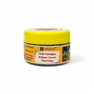 EUQINU Long Lasting Oudh Mubakhar Incense Relax Refresh, Perfect for Home Meditation Wood Chips - 25g EUQINU Long Lasting Oudh Mubakhar Incense Relax Refresh, Perfect for Home Meditation Wood Chips - 25g