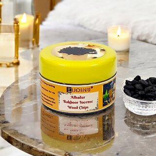 EUQINU Bakhoor Premium Albadar Wood Chips Long-Lasting Aroma for a Relaxing Atmosphere (25gm) EUQINU Bakhoor Premium Albadar Wood Chips Long-Lasting Aroma for a Relaxing Atmosphere (25gm)