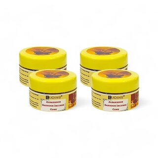 EUQINU Albakhoor Bakhoor Long Lasting Aroma Incense Cone - 25g (Pack Of 4) EUQINU Albakhoor Bakhoor Long Lasting Aroma Incense Cone - 25g (Pack Of 4)