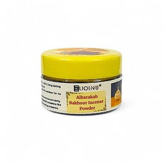EUQINU Long Lasting Albarakah Incense Relax Refresh, Perfect for Home Meditation Powder - 25g EUQINU Long Lasting Albarakah Incense Relax Refresh, Perfect for Home Meditation Powder - 25g
