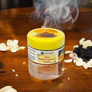                       EUQINU Bakhoor Premium Zahra Powder Long-Lasting Aroma for a Relaxing Atmosphere (25gm)                                              