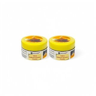 EUQINU Zahra Bakhoor Incense Powder For Rich, Soothing Scent, Calm, Relaxing Atmosphere - (Pack Of 2) 25g EUQINU Zahra Bakhoor Incense Powder For Rich, Soothing Scent, Calm, Relaxing Atmosphere - (Pack Of 2) 25g