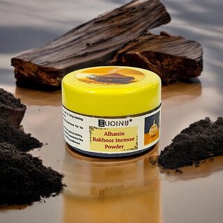                       EUQINU Bakhoor Premium Alhanin Powder Long-Lasting Aroma for a Relaxing Atmosphere (25gm)                                              