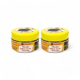 EUQINU Albarakah Bakhoor Incense Wood Chips For Rich, Soothing Scent, Calm, Relaxing Atmosphere - (Pack Of 2) 25g EUQINU Albarakah Bakhoor Incense Wood Chips For Rich, Soothing Scent, Calm, Relaxing Atmosphere - (Pack Of 2) 25g