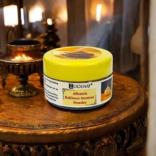                       EUQINU Alhanin Premium Incense Powder Long-Lasting  Luxurious  - 25gm                                              