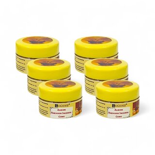 EUQINU Almisk Bakhoor Long Lasting Aroma Incense Cone - 25g (Pack Of 6) EUQINU Almisk Bakhoor Long Lasting Aroma Incense Cone - 25g (Pack Of 6)