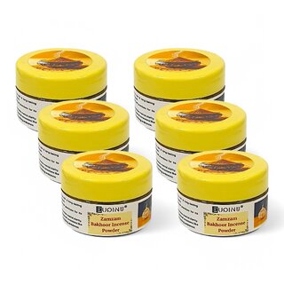 EUQINU Zamzam Bakhoor Long Lasting Aroma Incense Powder - 25g (Pack Of 6) EUQINU Zamzam Bakhoor Long Lasting Aroma Incense Powder - 25g (Pack Of 6)