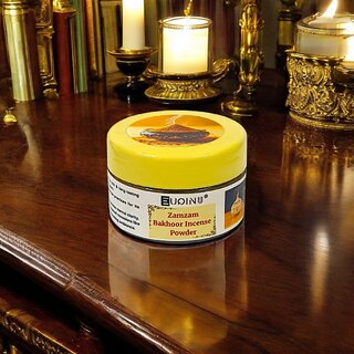                       EUQINU Bakhoor Premium Zamzam Powder Long-Lasting Aroma for a Relaxing Atmosphere (25gm)                                              