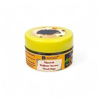 EUQINU Aljazirah Bakhoor Long Lasting Aroma Incense Wood Chips - 25g EUQINU Aljazirah Bakhoor Long Lasting Aroma Incense Wood Chips - 25g