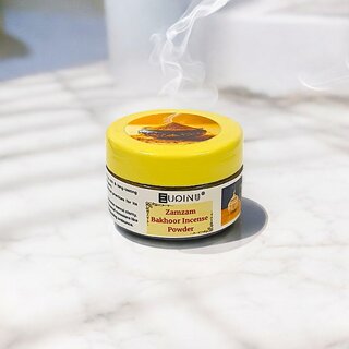                       EUQINU Zamzam Premium Incense Powder Long-Lasting  Luxurious  - 25gm                                              