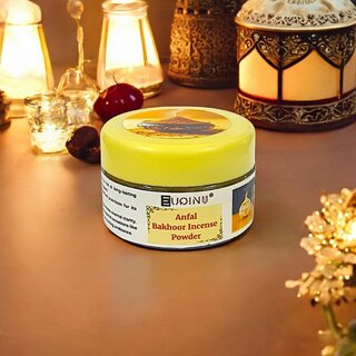                       EUQINU Anfal Premium Incense Powder Long-Lasting  Luxurious  - 25gm                                              