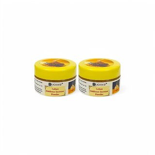 EUQINU Loban Bakhoor Incense Powder For Rich, Soothing Scent, Calm, Relaxing Atmosphere - (Pack Of 2) 25g EUQINU Loban Bakhoor Incense Powder For Rich, Soothing Scent, Calm, Relaxing Atmosphere - (Pack Of 2) 25g