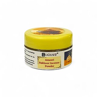                       EUQINU Ameeri Bakhoor Long Lasting Aroma Incense Powder - 25g                                              