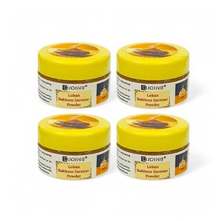 EUQINU Loban Bakhoor Incense Powder For Rich, Soothing Scent, Calm, Relaxing Atmosphere - (Pack Of 4) 25g EUQINU Loban Bakhoor Incense Powder For Rich, Soothing Scent, Calm, Relaxing Atmosphere - (Pack Of 4) 25g