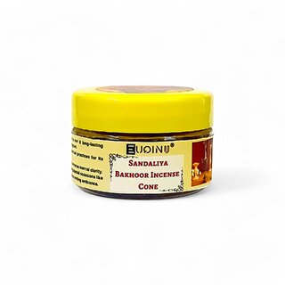                       EUQINU Long Lasting Sandaliya Incense Relax  Refresh, Perfect for Home  Meditation Cone - 25g                                              