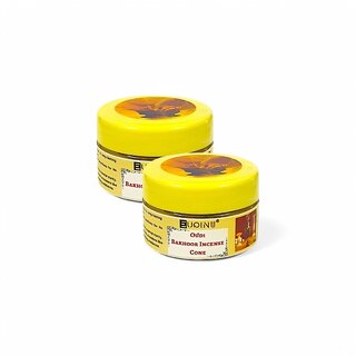                       EUQINU Oudi Bakhoor Long Lasting Aroma Incense Cone - 25g (Pack Of 2)                                              