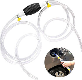 Transfer Pump For Petrol Oil Liquid | Portable Manual car Fuel Pump Combo