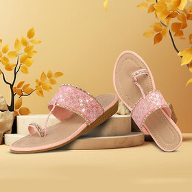 New Stylish Flat Sandal | Fancy And Comfortable Slipper And Flip Flop Daily Wear Chappal/Slipper For Ladies/Girls/Women Party Wear Slipper