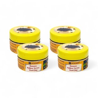 EUQINU Shamama Bakhoor Long Lasting Aroma Incense Wood Chips - 25g (Pack Of 4) EUQINU Shamama Bakhoor Long Lasting Aroma Incense Wood Chips - 25g (Pack Of 4)