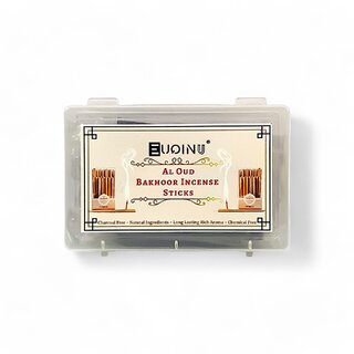 EUQINU Al Oud Bakhoor Long Lasting Aroma Incense Sticks - 48g EUQINU Al Oud Bakhoor Long Lasting Aroma Incense Sticks - 48g
