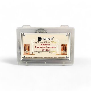                       EUQINU Mamool Bakhoor Long Lasting Aroma Incense Sticks - 48g                                              