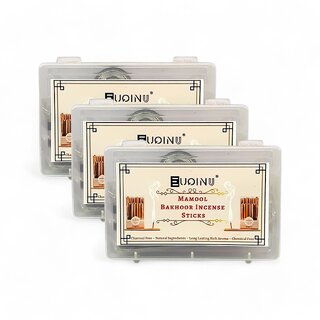 EUQINU Mamool Bakhoor Long Lasting Aroma Incense Sticks - 48g (Pack Of 3) EUQINU Mamool Bakhoor Long Lasting Aroma Incense Sticks - 48g (Pack Of 3)