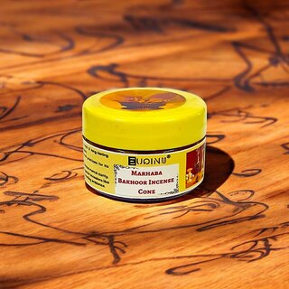 EUQINU Marhaba Premium Incense Cone Long-Lasting Luxurious - 25gm EUQINU Marhaba Premium Incense Cone Long-Lasting Luxurious - 25gm