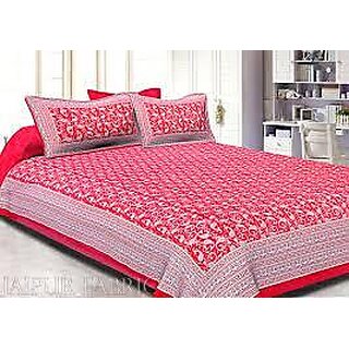                       Pure Cotton Double Bed Sheet Home Furnishing                                              