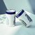 Ceramic Glass Pack of 2 with Leaf Design