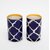 Ceramic Glass Pack of 2 Mughal Design