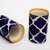 Ceramic Glass Pack of 2 Mughal Design