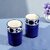 Ceramic Glass Pack of 2 Floral Design