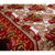 BEDZY Floral Print 180 TC Cotton Blend Single Bedsheet with 1 Pillow Cover (Brown, 153 x 229cm)