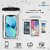 Waterproof Mobile Pouch Cover for All Mobiles, Cellphone Dry Bag Compatible All Smartphones up to 6.5 inches (Black)